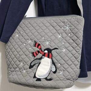Vera Bradley Bucket Crossbody Bag Penguin Pair